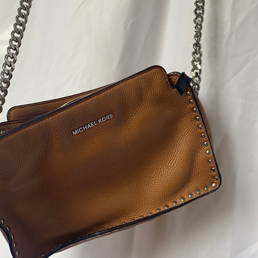 Astor Large Leather Crossbody Michael Kors